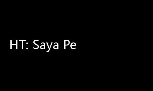 HT: Saya Percaya Tuhan Membela Kebenaran